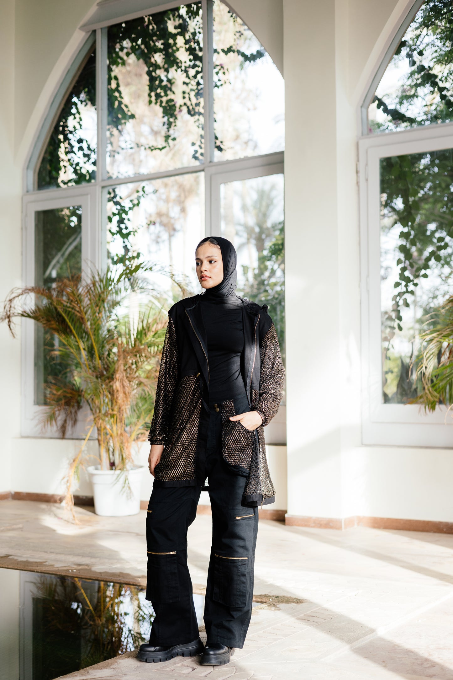 Night Net Coat