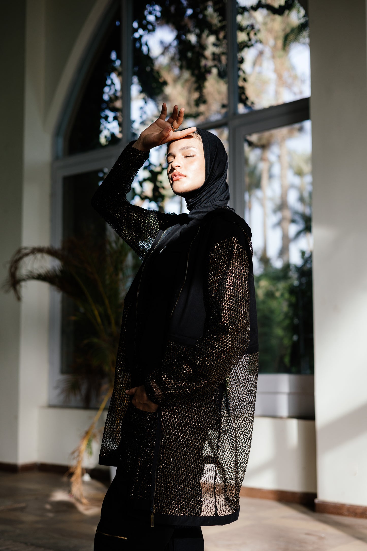 Night Net Coat