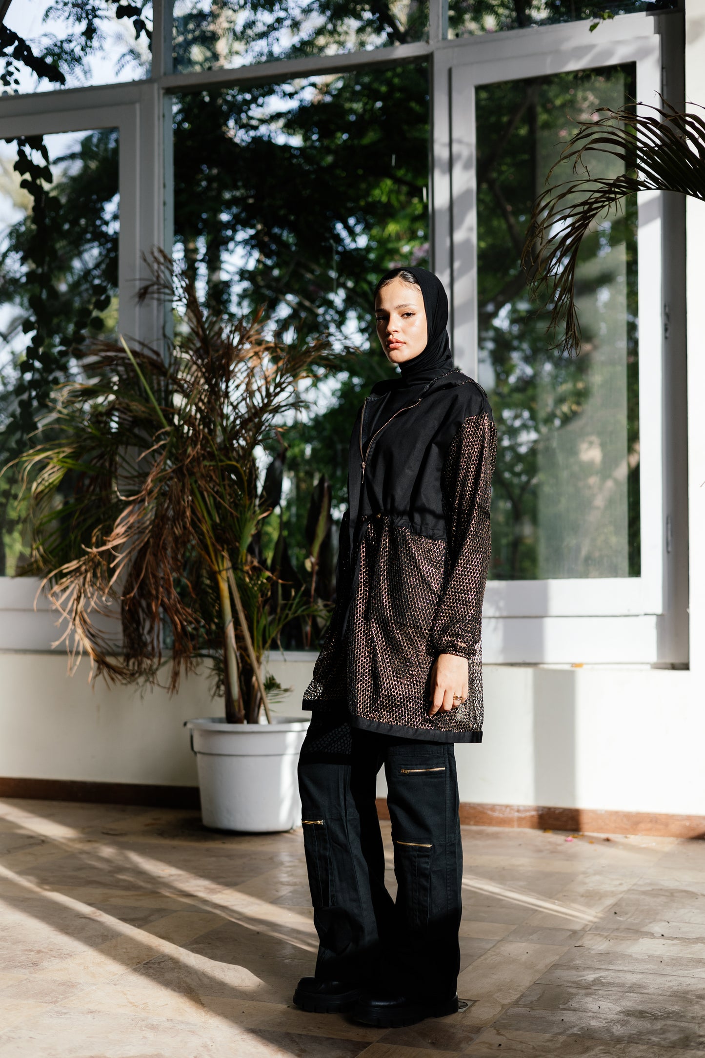 Night Net Coat