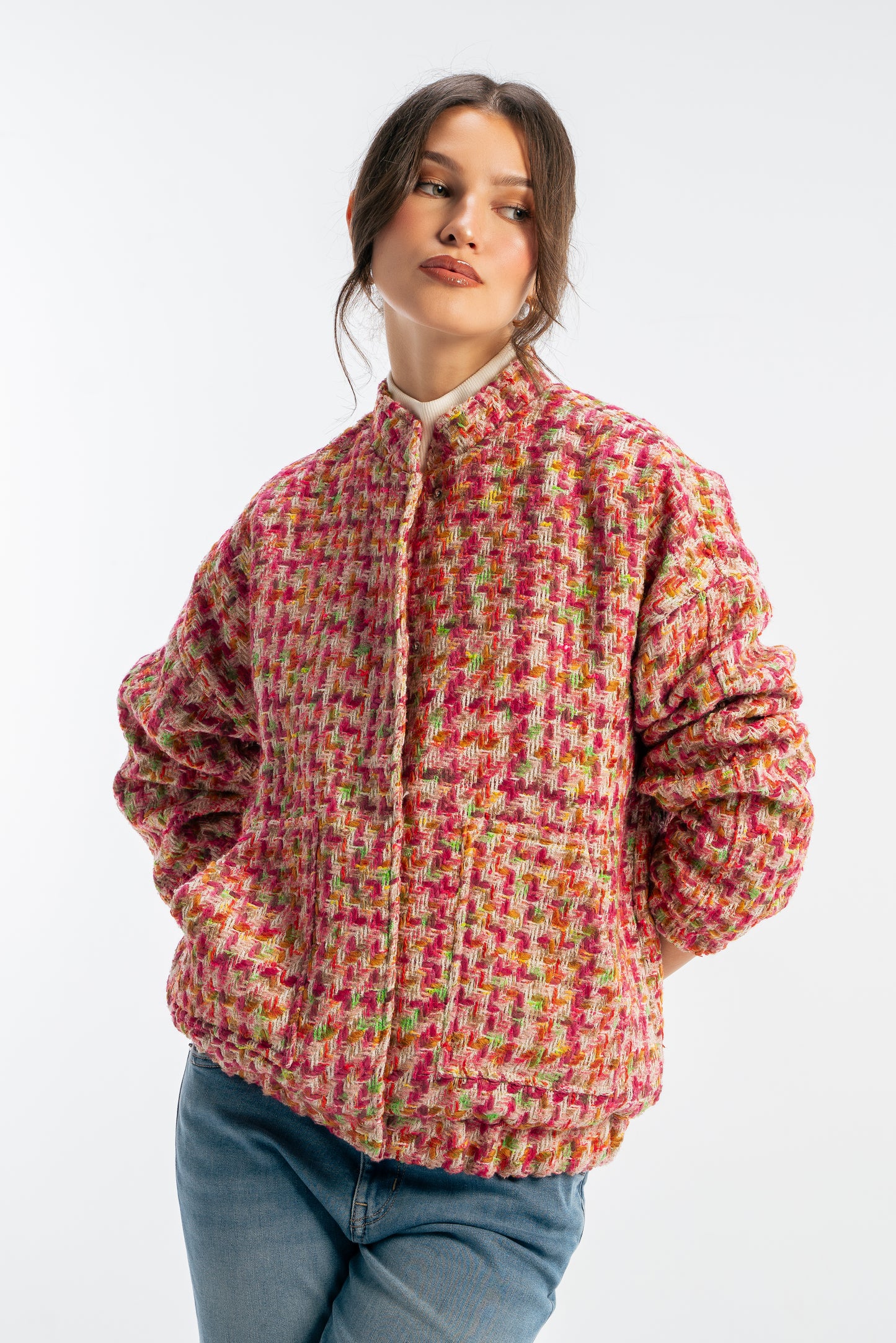 Power Tweed Bomber