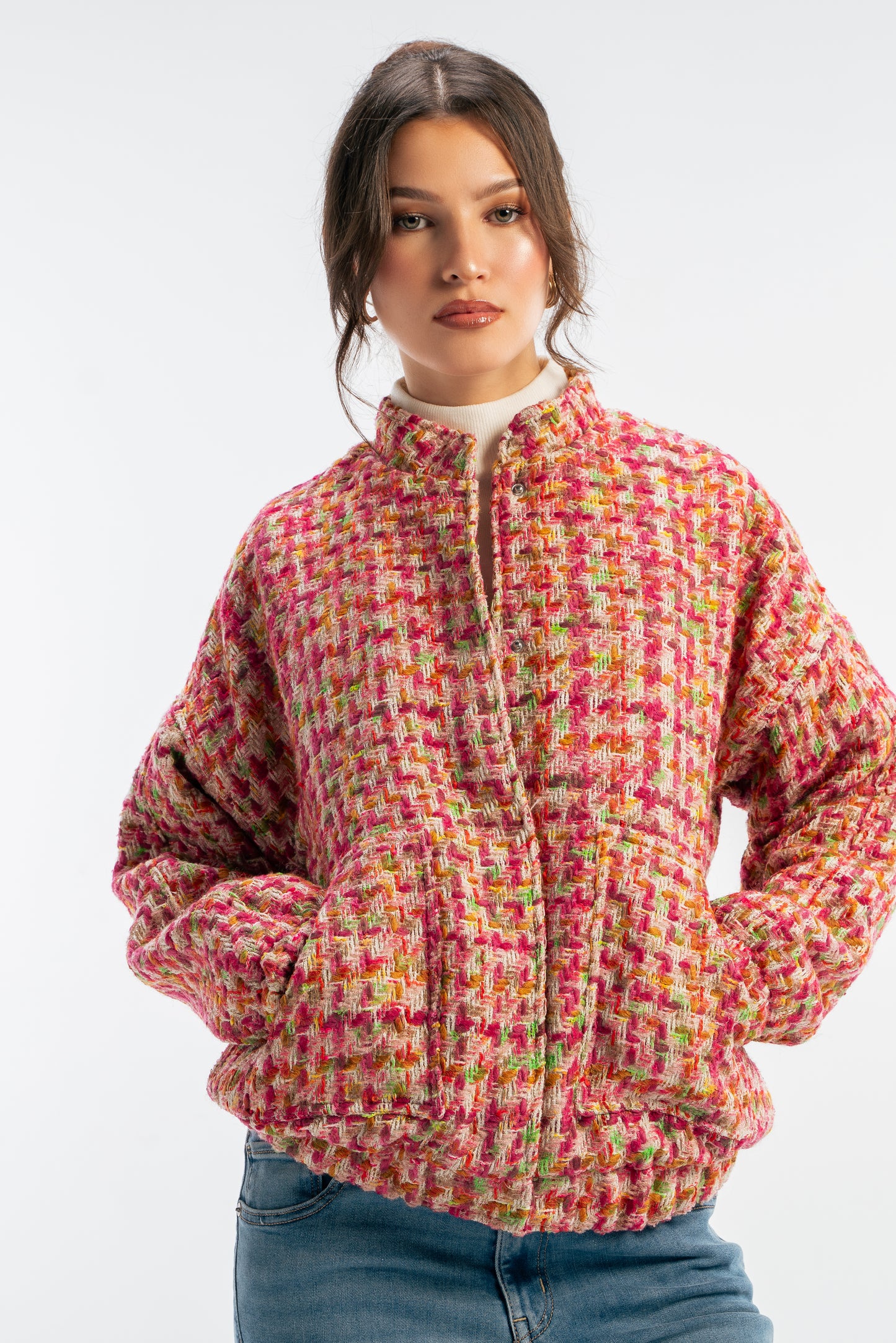 Power Tweed Bomber