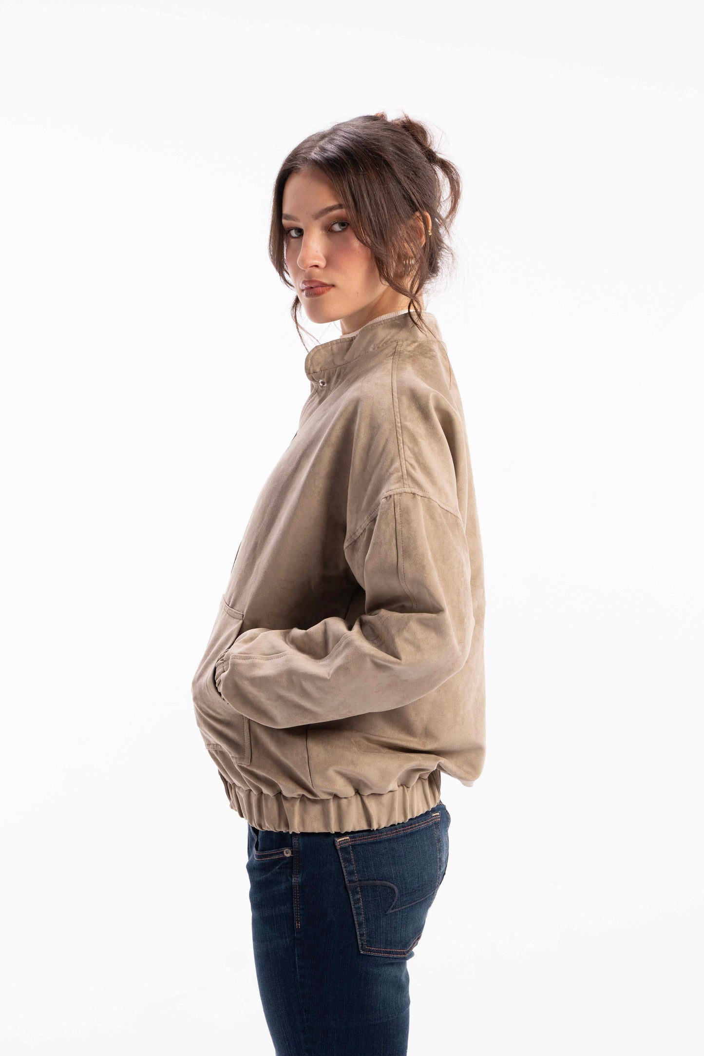 Velvet Dune Bomber