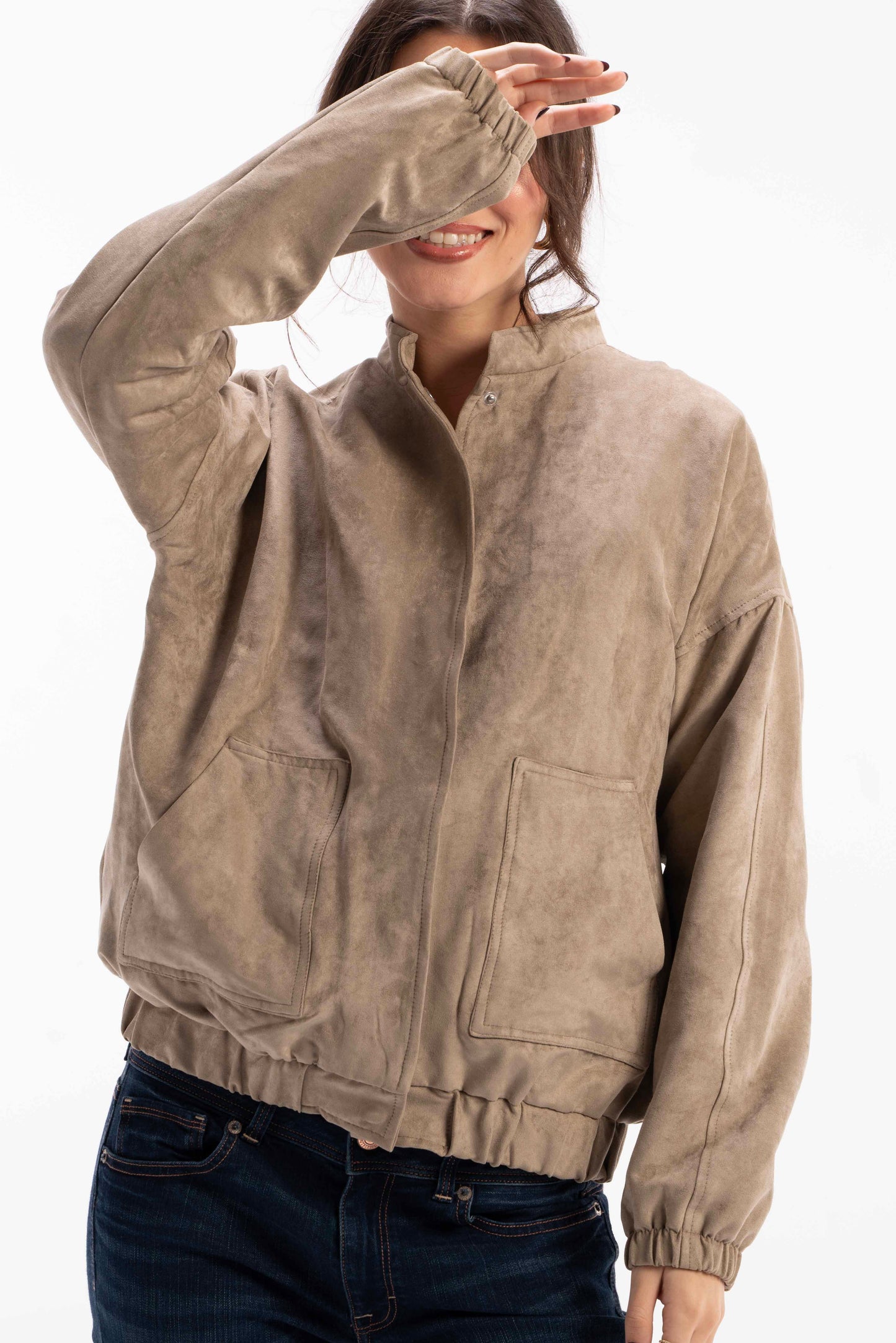 Velvet Dune Bomber