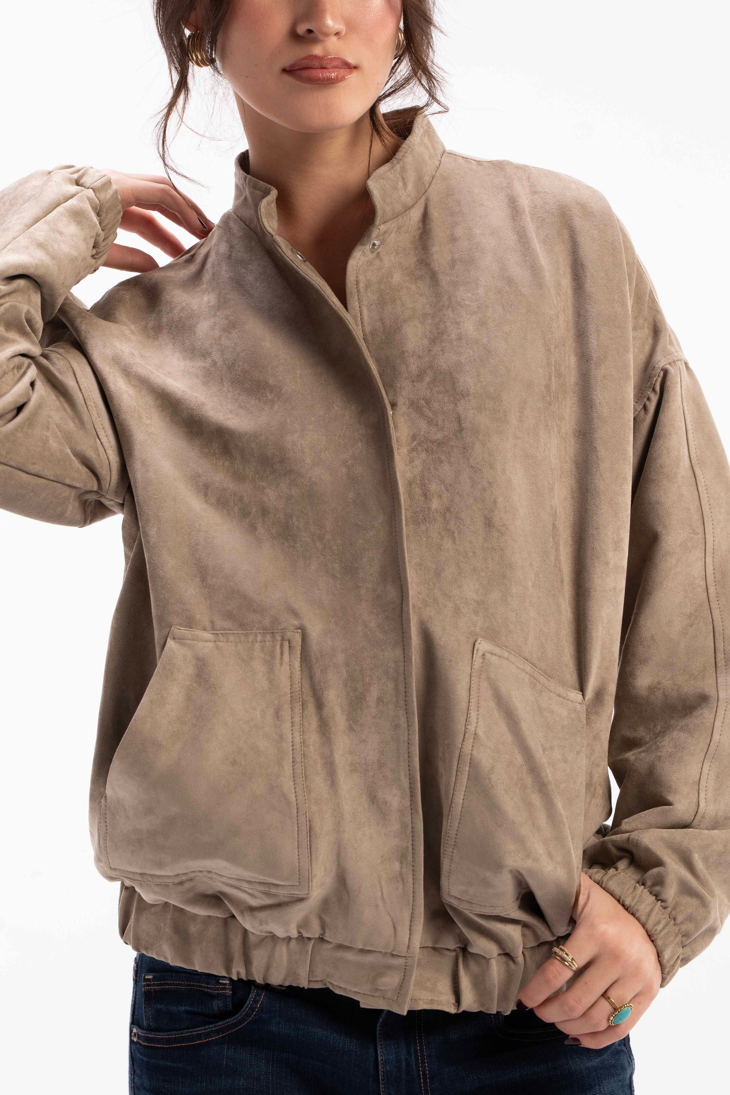 Velvet Dune Bomber