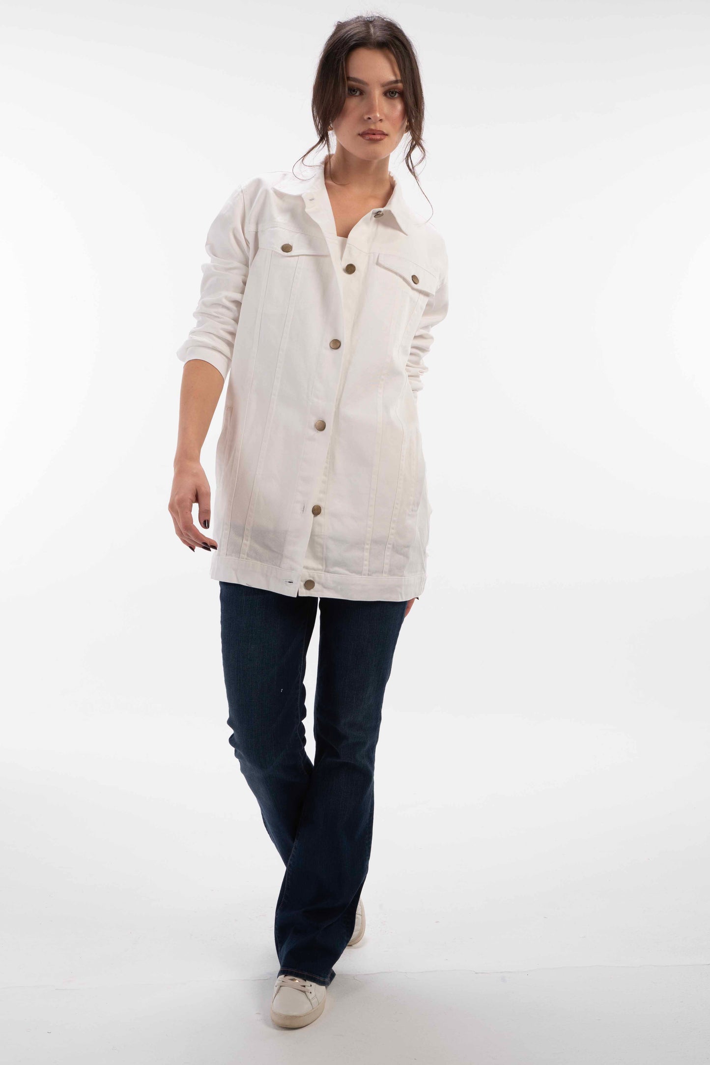 Day Net Jacket Long
