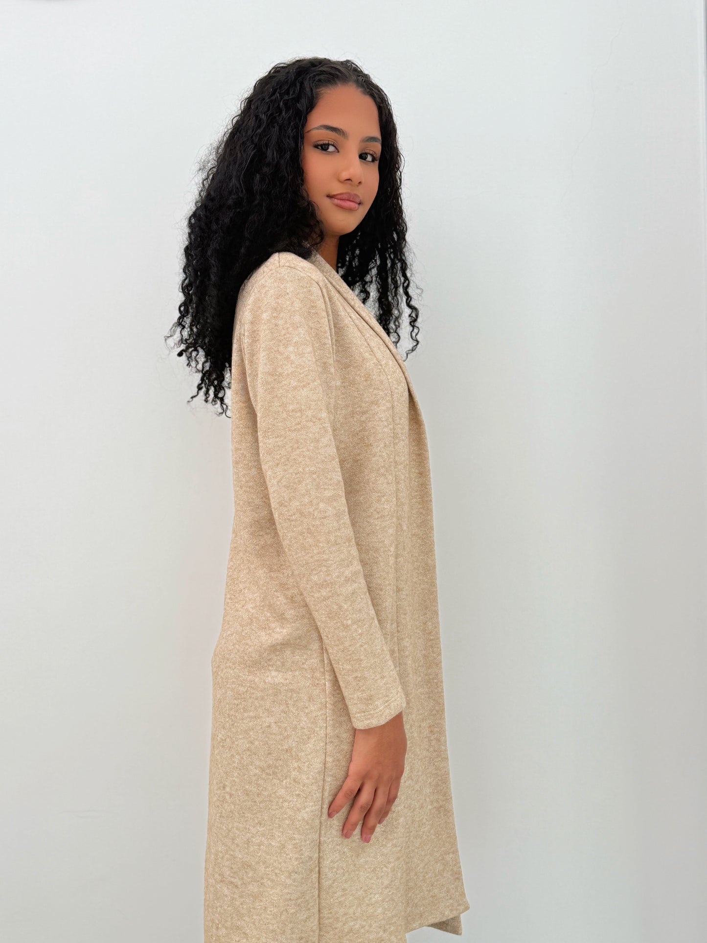 Gleam Cardigan -Beige