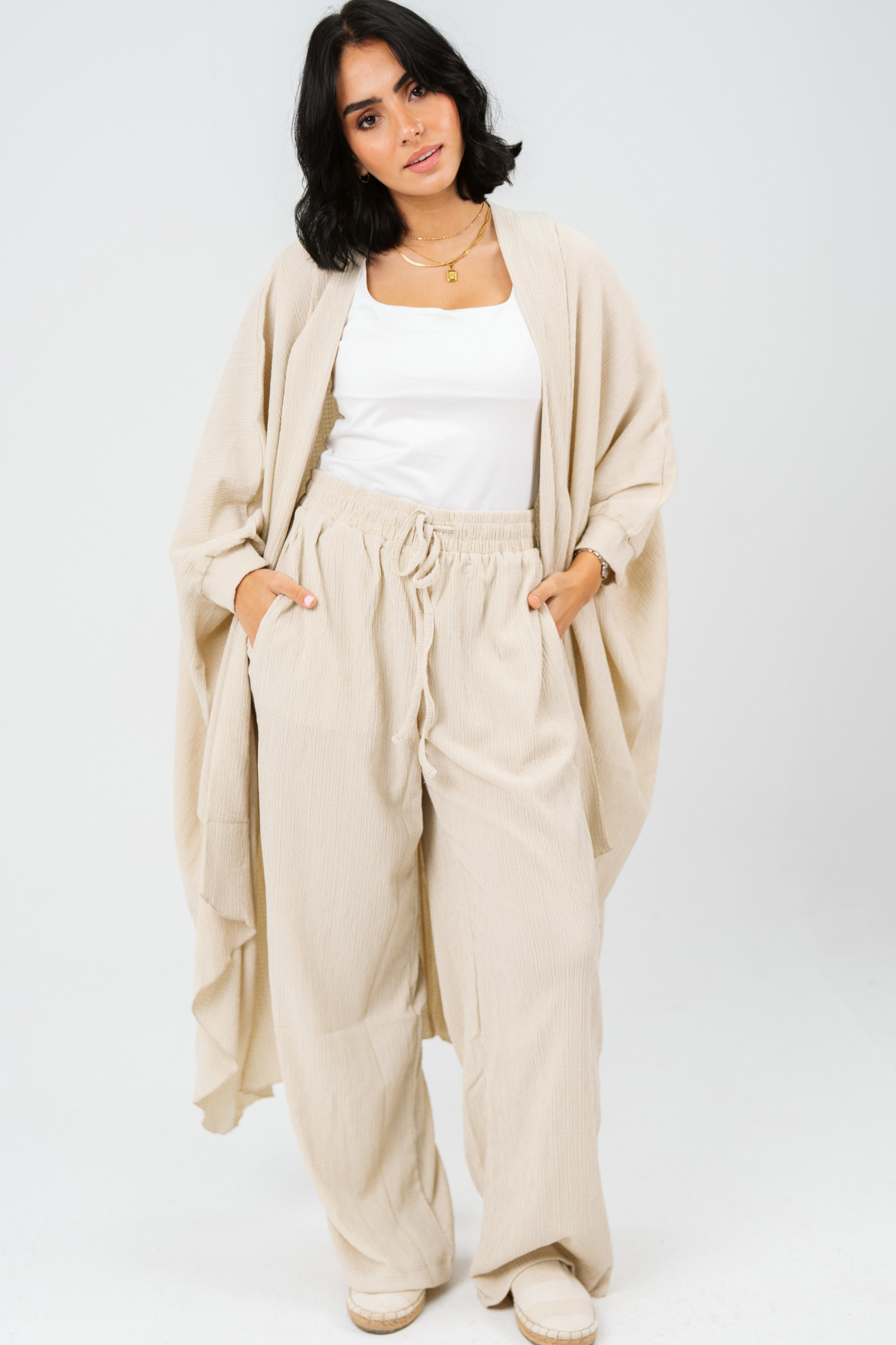 Beige Breathe Pants