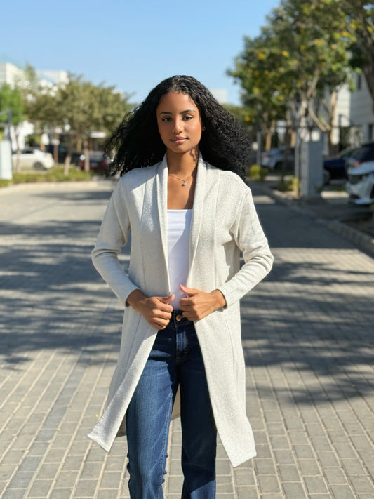 Gleam Cardigan -Frost