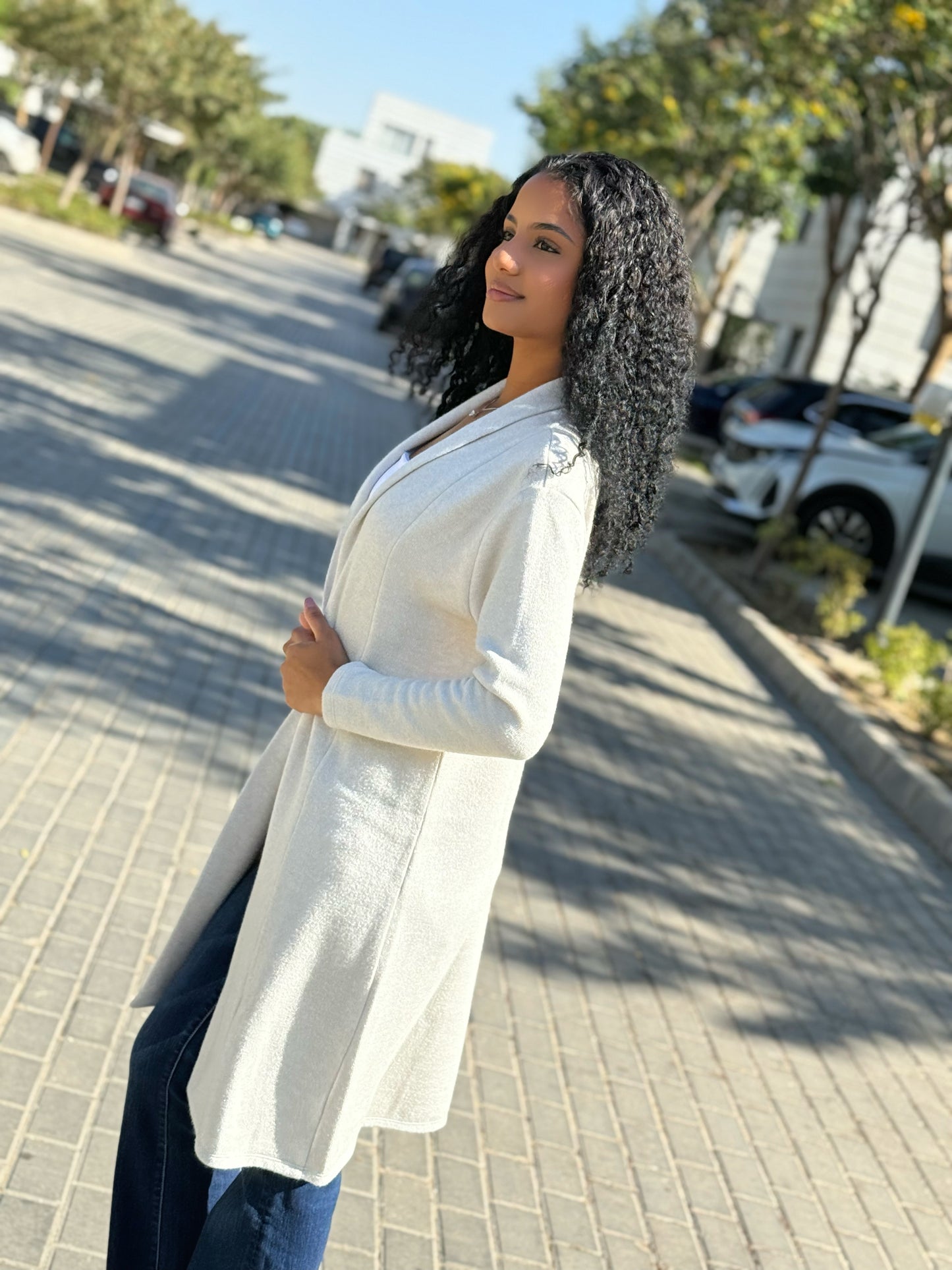 Gleam Cardigan -Frost